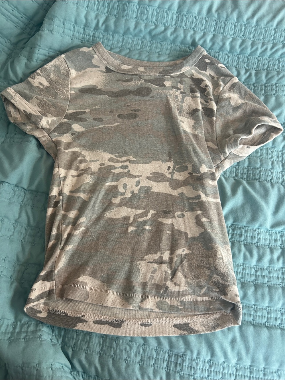 BDG Camo Graphic Short Sleeve Spill The Tee